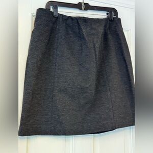J. Jill Charcoal Pencil Skirt